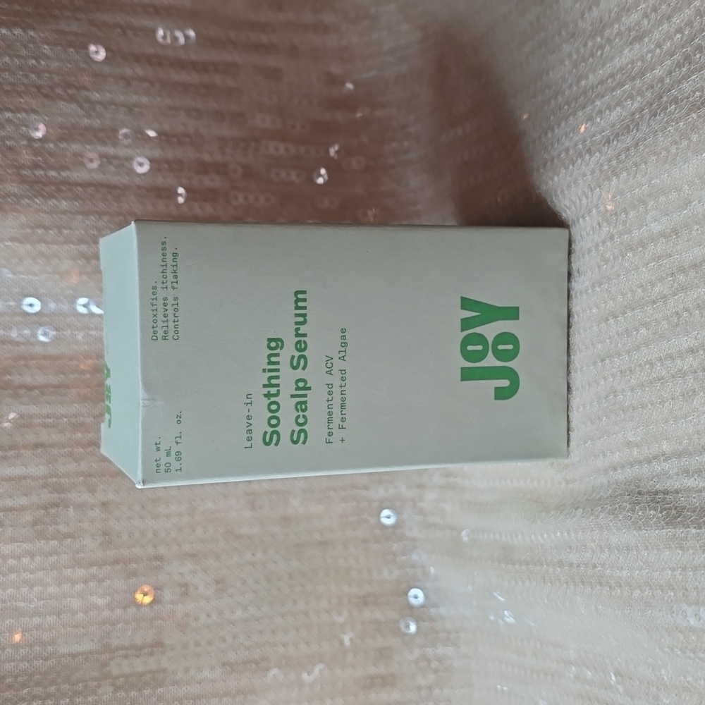 Soothing Scalp Serum Jooy 1.69 oz Size ACV Algae Detox Vegan Flake Control New